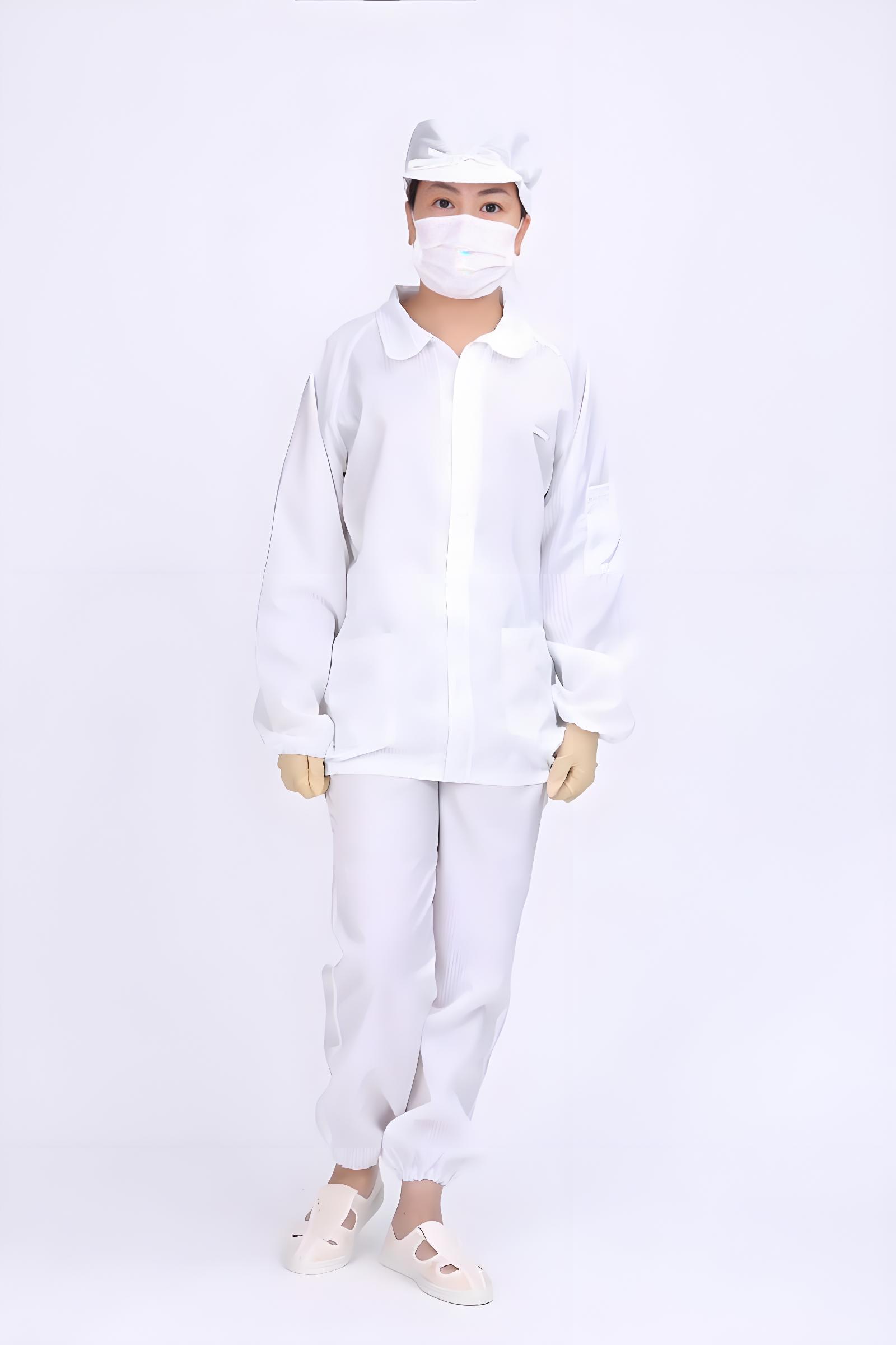 防静电分体服厂家直销选用优质面料防尘不掉屑#防静电服